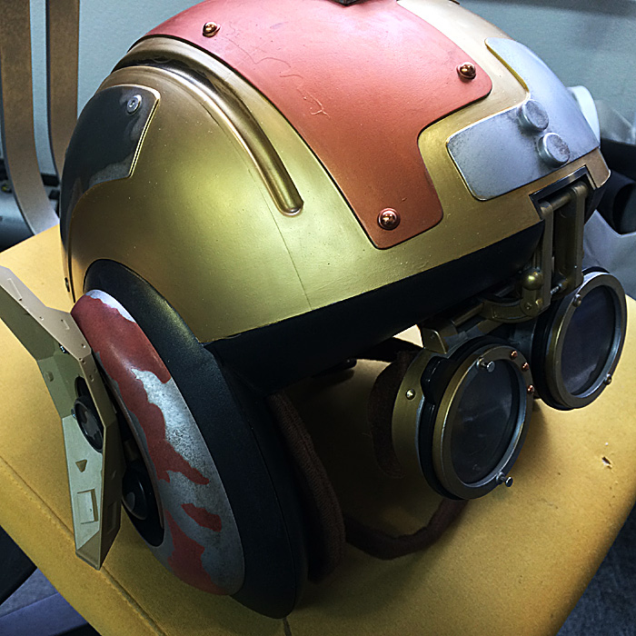 スターウォーズ アナキンのポッドレーサーヘルメット制作工程003